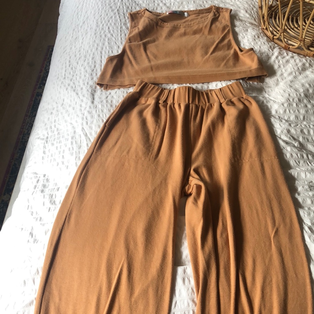 Free People Carry On Crop Set — Pants Only